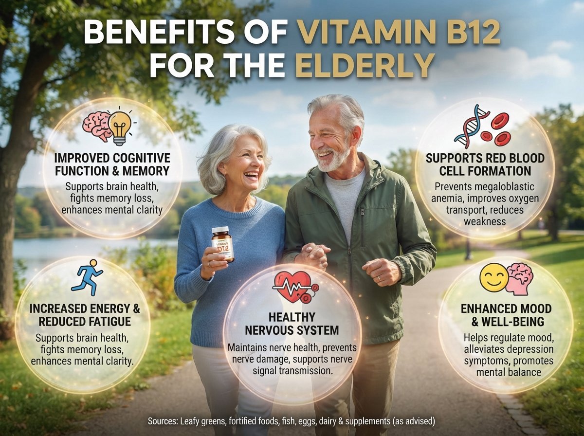 Manfaat Vitamin B12 untuk Lansia