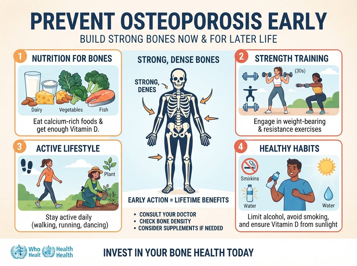 Mencegah Osteoporosis Sejak Dini