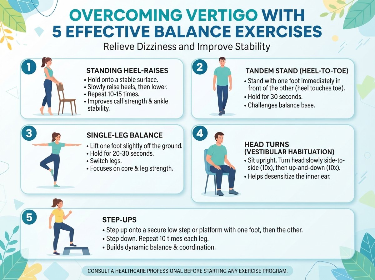 Mengatasi Vertigo dengan 5 Latihan Keseimbangan Efektif