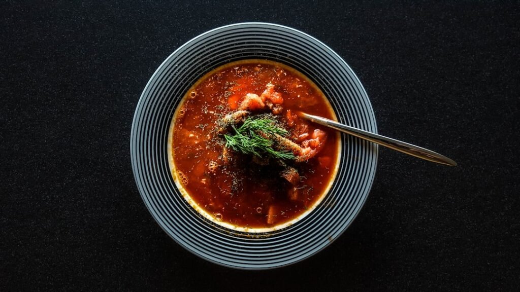 resep sup kacang merah